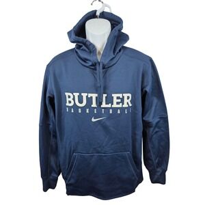 Nike Dri Fit Butler Basketball Hoodie Men's Size Medium Navy Blue Athletic /B129